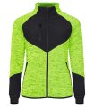 Dames Fleece vest Clique Haines 023947 signaal geel